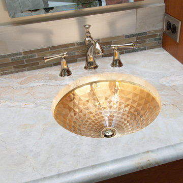 Boring Bathroom Gets a Change of Personality