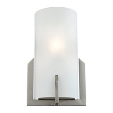 1 Light Wall Sconce In Brushed Nickel