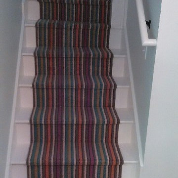 Striped Stair Runner