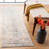 Safavieh Madison Mad474F Vintage Distressed Rug, Gray and Gold, 3'0"x3'0" Square