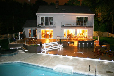 Patio - contemporary patio idea in New York