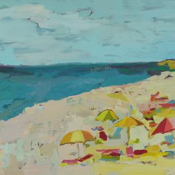 Beach Abstracts - Paintings