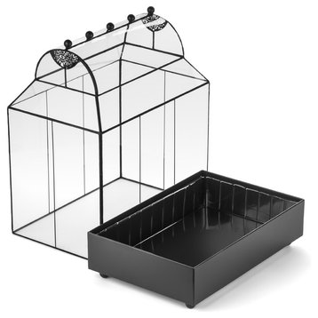 Plant Terrarium Glass Container, Wardian Case
