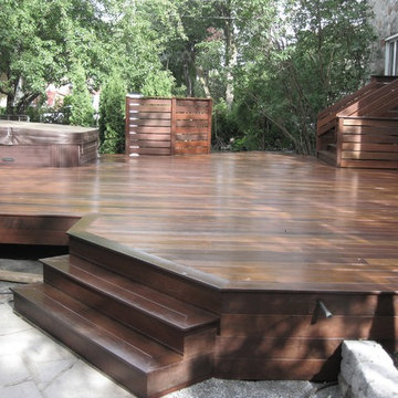 Toronto Ipe decking project by Super Decks Toronto