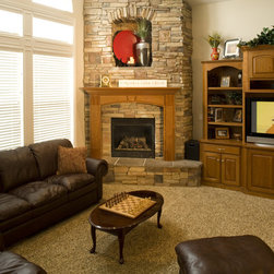 Harristone Fireplace Photos - Products