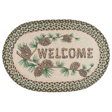 Welcome Patch Oval Patch 20"x30"