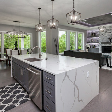 Badger transitional Ranch style Home.