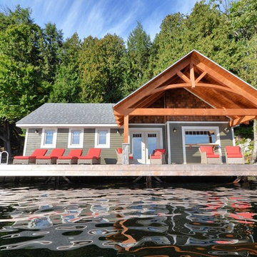 Quaint Muskoka Boathouse