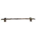 D'Artefax - DHTB10 Branch Towel Bar 21"L, Oil Rub Bronze - Accent your fine bathroon or kitchen with this unique branch towel bar inspired by Nature. Available in 5 different finishes-SA-Satin pewter; SH-Shiny pewter; BRS-Brass; BRZ-Bronze; ORB-Oil rub bronzed. Collection includes a branch tissue holder and towel hook. Comes with screws and inserts for wall mount installation.