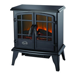 The Keystone Electric Stove in Black - Freestanding Stoves