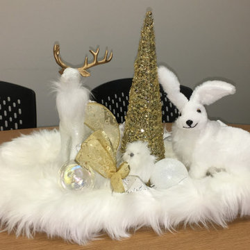 Christmas Critter Invasion at Company Facility