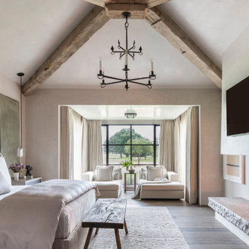 Bleached Rough Sawn Barn Beams