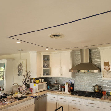 Water Damage Restoration - Kitchen