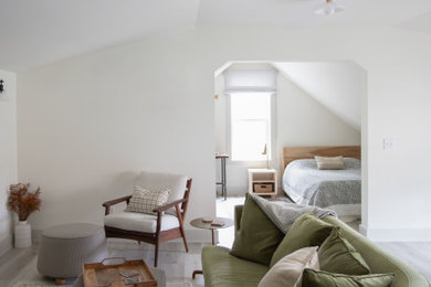 Inspiration for a 1950s bedroom remodel in Minneapolis