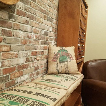 Wine cellar with a taste of home