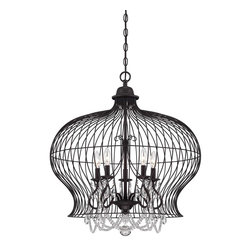 Savoy House Abagail 5-Light Pendant - Pendant Lighting