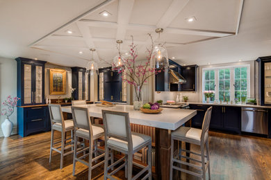Inspiration for a transitional kitchen remodel in Other