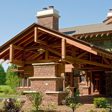 Greene and Greene Inspired New Home