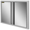 VEVOR 31X24" Outdoor Kitchen Access Door BBQ Island Stainless Steel Cabinet Door