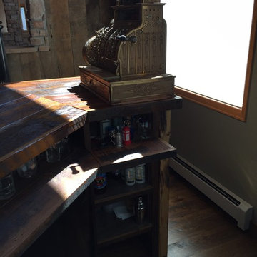 Conifer Mountain Rustic Bar