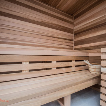 Breathtaking Home Transformation: 3 Bathrooms, Bedroom, Glass Door, Sauna