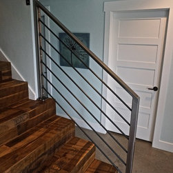 Simple, Clean Brushed steel hand rail - Products