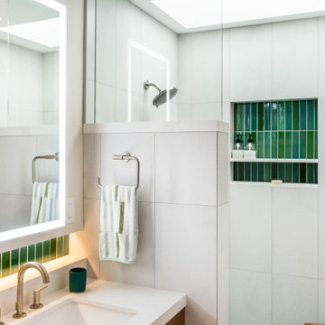Bright Windowless South Davis Bathroom Remodel
