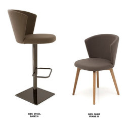 Ines Bar stool with Matching Ines Chair - Bar Stools and Kitchen Stools