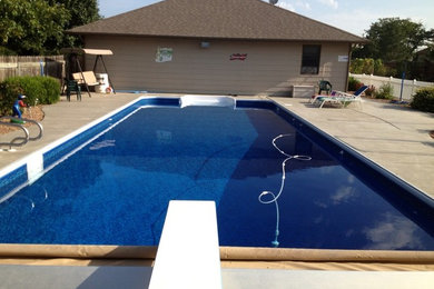 Example of a pool design in Wichita
