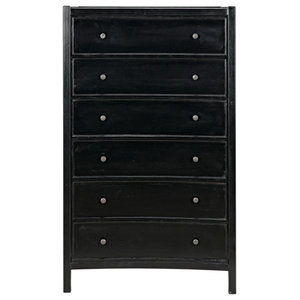 black tall boy drawers