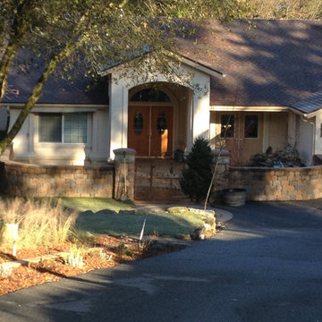 Dry Stack Walls Masonry with Veneer & Hardscape