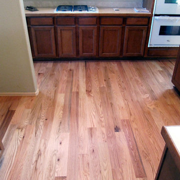 "Natural Grade" 4" wide Red Oak