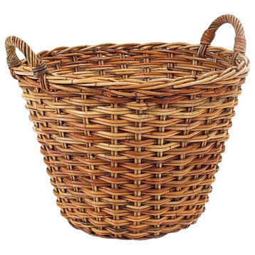 French Country Produce Rattan Basket