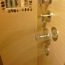 Bathroom shower hardware