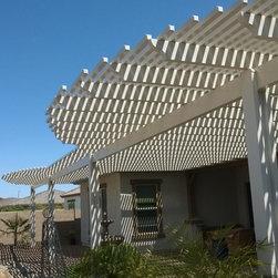 Gilbert Lattice Patio Cover - Gazebos