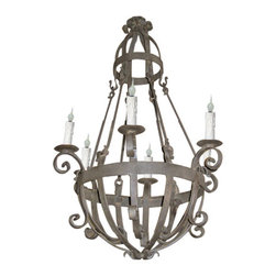 CH-198 Hand Forged Iron Chandelier Designs - Chandeliers