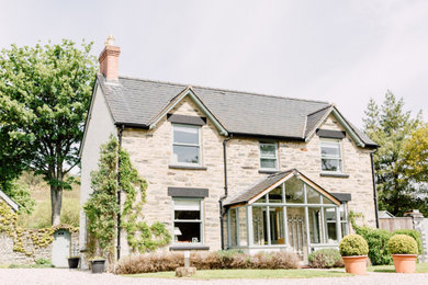 This is an example of a farmhouse home in Cheshire.