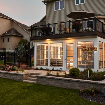 Tuck Under Porch with a View in Maple Grove