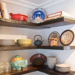 Custom Kitchen with Heart Pine - Produits