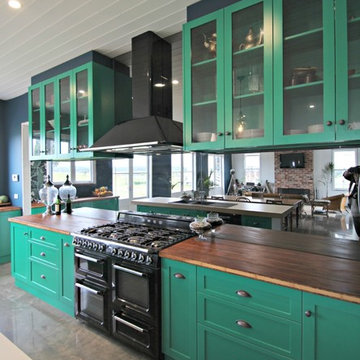 Colourful Country Kitchen