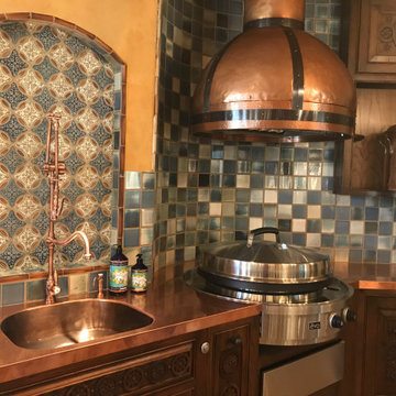 Bell-shaped Custom Copper Range Hoods