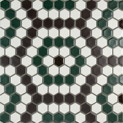 1&rdquo; Hex - Mosaic Tile