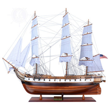 USS Constellation Xl Museum-quality Fully Assembled Wooden Model Ship