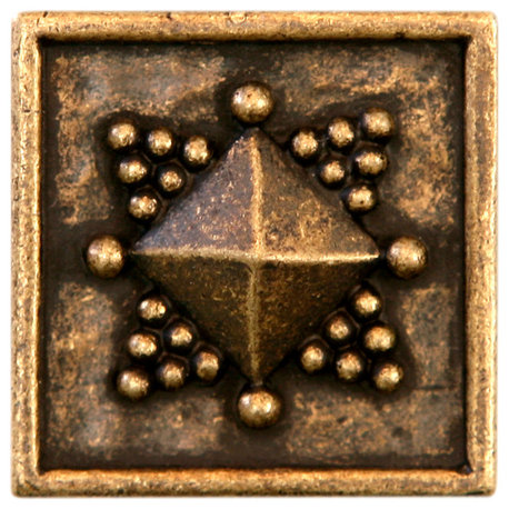 Thika Tile, Aged Brass