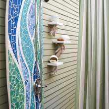 6 Manatee Outdoor Shower