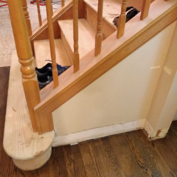 Opened-Up Staircase and Large Balcony