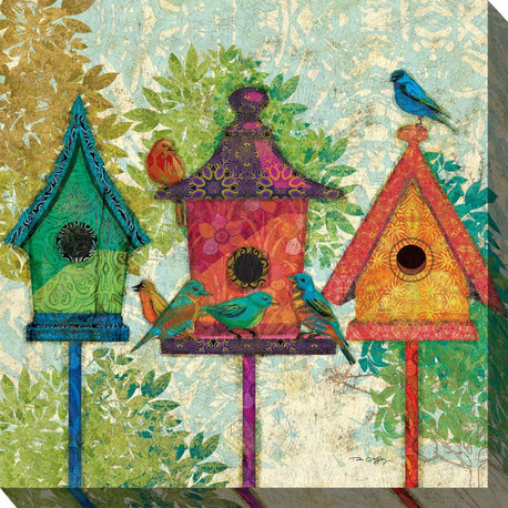 Three Neighbors Outdoor Art 24X24