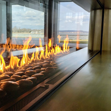 Indoor & Outdoor Fire Features in CT Home