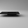 VIVA Stone 36" Right Sink Matte Black Solid Surface Countertop