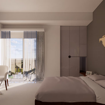 interior decor of luxurious apartment infused with Goan and Dutch elements